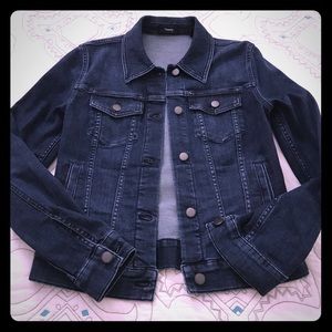 Theory dark rinse Jean jacket size P